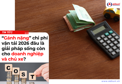 “Gánh nặng” chi phí vận tải 2026 đâu là giải pháp sống còn cho doanh nghiệp và chủ xe?