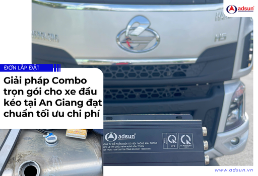 Giải pháp Combo trọn gói cho xe đầu kéo tại An Giang đạt chuẩn tối ưu chi phí