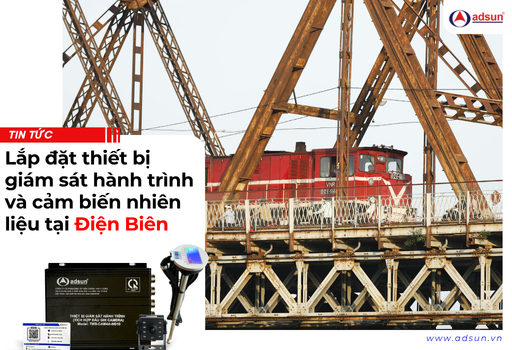 Lắp Camera Giám Sát Hành Trình Và Cảm Biến Dầu Tại Điện Biên