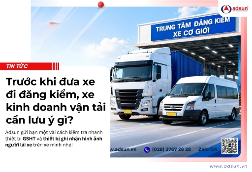 Trước khi đưa xe đi đăng kiểm, xe kinh doanh vận tải cần lưu ý gì?